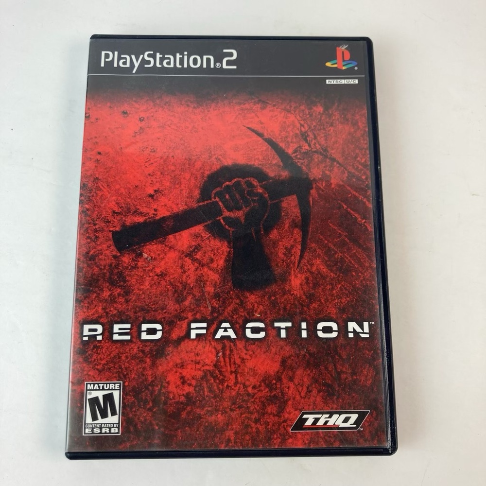 HQ Sony PlayStation 2 Red Faction With Manual